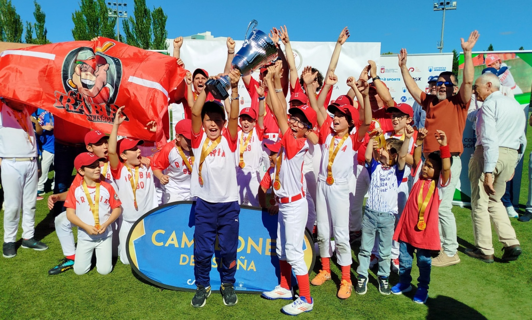 CAD Irabia se adjudica un multitudinario Campeonato de Espa&ntilde;a Sub-11 de b&eacute;isbol
